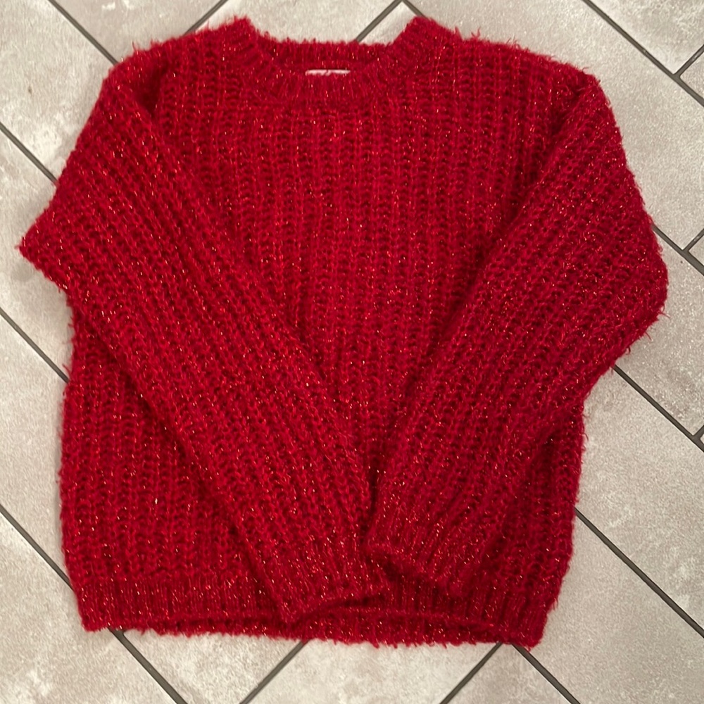Red Sparkle sweater